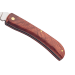 Couteau pliant Herbertz 587110 manche en bois de racine 10,5cm 