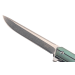 Couteau pliant Herbertz 593312 manche fin en titanium vert 11,8cm