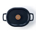 Cocotte ovale Beka Nori en fonte émaillée 31cm