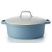 Cocotte ovale Beka Papillon en fonte d'aluminium 31cm