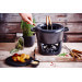 Service à fondue Beka Nori en fonte émaillée pour 8 personnes - Coloris noir