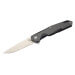 Couteau pliant Herbertz 533312 manche style épuré en titane noir 12,3cm