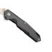 Couteau pliant Herbertz 533312 manche style épuré en titane noir 12,3cm