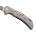 Couteau pliant Herbertz 593512 manche robuste en titanium gris 11,8cm