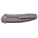 Couteau pliant Herbertz 593013 manche en titane texturé TC4 gris 12,5cm