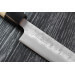 Couteau sujihiki japonais artisanal Wusaki Yoshi G3 honoki 24cm
