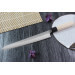 Couteau sujihiki japonais artisanal Wusaki Yoshi G3 honoki 24cm