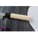 Couteau sujihiki japonais artisanal Wusaki Yoshi G3 honoki 24cm