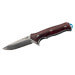 Couteau pliant Herbertz 594212 lame damassée et manche bois de santal 12,3cm