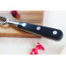 Fourchette à viande Sabatier Éléphant Idéal Forgé 17cm manche nylon noir