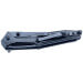 Couteau pliant Herbertz 596612 manche squelette en aluminium noir 12,1cm