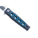 Couteau pliant Herbertz 597312 manche en fibre de carbone et aluminium percé 11,8cm