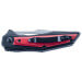 Couteau pliant Herbertz 596411 manche cranté à l'index en aluminium et pakkawood 11cm