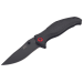 Couteau pliant Herbertz 588712 manche en fibre de verre revêtement noir 11,8cm