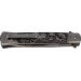 Couteau pliant Herbertz 584013 motif tête de mort manche inox 12,3cm