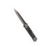 Couteau pliant Herbertz 584013 motif tête de mort manche inox 12,3cm