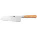 Couteau santoku Sabatier Éléphant Idéal Forgé 17cm manche en olivier