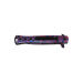 Couteau pliant Herbertz 584713 manche inox avec revêtement coloré 12,7cm