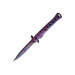 Couteau pliant Herbertz 584713 manche inox avec revêtement coloré 12,7cm