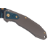 Couteau pliant Herbertz 533912 manche en acier inox finition damassée 11,3cm