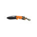 Couteau pliant Herbertz 564712 manche en ABS orange 12cm avec cordon