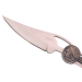 Couteau pliant Herbertz 570013 manche plume d'oiseau en alliage de zinc 11,5cm