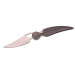 Couteau pliant Herbertz 570013 manche plume d'oiseau en alliage de zinc 11,5cm
