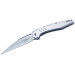 Couteau pliant Herbertz 597412 tout inox lame wharncliffe manche 11,3cm