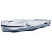 Couteau pliant Herbertz 597412 tout inox lame wharncliffe manche 11,3cm