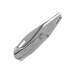 Couteau pliant Herbertz 597412 tout inox lame wharncliffe manche 11,3cm