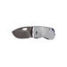 Couteau pliant Herbertz 561009 manche aluminium décor spiral 9cm