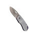Couteau pliant Herbertz 561009 manche aluminium décor spiral 9cm