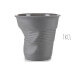 Tasse Revol Cappuccino Froissé 18cl Recyclay Gris