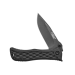Couteau pliant Camillus Erupt manche en nylon noir et fibres de verre à motif cubique 7,8cm