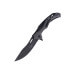 Couteau pliant Herbertz 592912 squelette blackwashed manche inox/alu 12cm