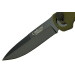 Couteau pliant Camillus Mini Cuda manche en matériau G10 vert 9,5cm
