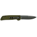 Couteau pliant Camillus Mini Cuda manche en matériau G10 vert 9,5cm