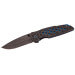Couteau pliant Herbertz 571612 stonewashed manche inox ajouré 12cm