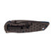 Couteau pliant Herbertz 571612 stonewashed manche inox ajouré 12cm