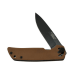 Couteau pliant Camillus Mini Cuda manche en G10 marron 9,5cm 