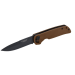 Couteau pliant Camillus Mini Cuda manche en G10 marron 9,5cm 