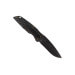 Couteau pliant Herbertz 584612 manche avec index cranté stonewashed sombre tout inox 12cm