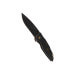 Couteau pliant Herbertz 584612 manche avec index cranté stonewashed sombre tout inox 12cm