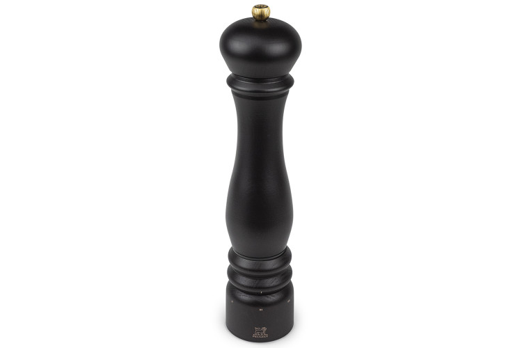 Moulin &eacute;lectrique rechargeable Peugeot Paris U'Select 34cm en bois chocolat