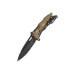 Couteau pliant Herbertz 578712 lame drop point manche squelette nylon et inox 11cm