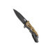 Couteau pliant Herbertz 578712 lame drop point manche squelette nylon et inox 11cm