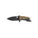 Couteau pliant Herbertz 578712 lame drop point manche squelette nylon et inox 11cm