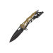 Couteau pliant Herbertz 578712 lame drop point manche squelette nylon et inox 11cm