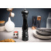 Moulin électrique rechargeable Peugeot Paris U'Select 34cm en bois laqué noir
