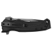 Couteau pliant Camillus GB-8B lame Tanto manche en nylon renforcé de fibres de verre noir 12cm